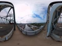 تخریب پل قدیمی  78 ساله