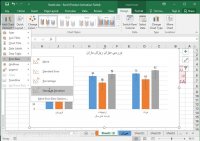 آموزش کامل  رسم نمودار در اکسل و انواع آن و تمام تنظیمات مربوط به نمودار(آکادمی استاد آموز)