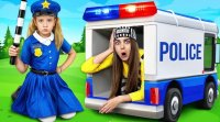 برنامه کودک پلیسی : بازی دزد و پلیس : ماشین پلیس بچه گانه