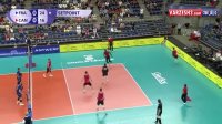 خلاصه والیبال فرانسه 3-0 کانادا