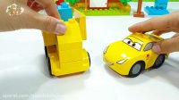 ماشین اسباب بازی کودکانه | بلوک های اسباب بازی مک کوئین | کودکانه