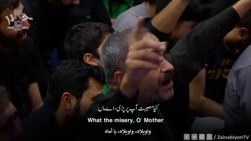 مداحی حاج محمود کریمی - دیشب تا صبح گریه کردی