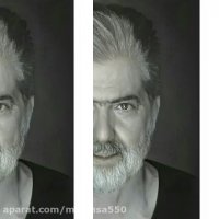 چالش پیری خواننده مهران احمدی#عکس پیری خواننده مهران احمدی#گریم پیری خواننده