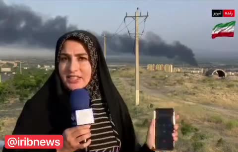 گزارشی از محل انفجار در تبریز / حمله به تبریز امروز