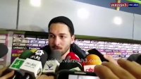 صحبت های علیرضا حقیقی پس از بازی با پرسپولیس