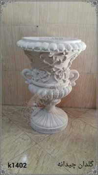 گلدان بزرگ برای محوطه|مجسمه فایبرگلاس|المان شهری|کارخانه رولند مهندس خوشی