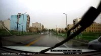 دوربین خودرو در هوای بارانی