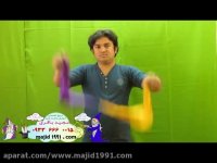 شعبده بازی-تغییر رنگ دستمال