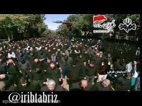 اقامه نماز ظهر عاشورا توسط  امام جمعه محبوب تبریز