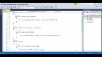 C# Beginner to advanced - Lesson 22 - Method Hiding and Method Overriding