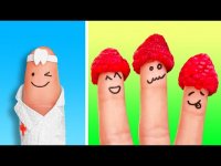 ترفند نقاشی های کیوت و ساده کودکانه