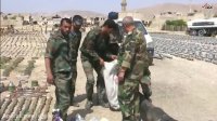 کشف بزرگترین انبار مهمات داعش در دومای سوریه