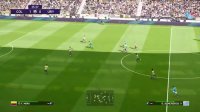 گیم پلی بازی دو تیم اروگوئه و کلمبیا در بازی eFootball Pes 21