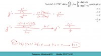 مشتق پارامتری در کنکور ارشد از علی هاشمی