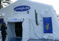 بیمارستان سیار سپاه وارد چرخه درمانی کرونا در گیلان شد