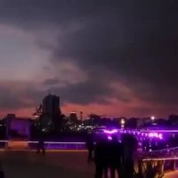Tehran Iran Timelapse Ab o Atash Park Tabiat Bridge
