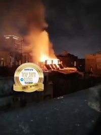 اسرائیل (تل آویو) می سوزد