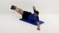 Pilates Side Plank with Leg Raise (Lv 2) 