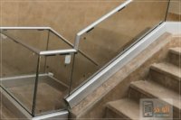 نرده شیشه ای (هندریل شیشه ای - جان پناه شیشه ای) نمونه کار شرکت الودر 5