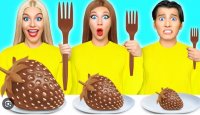 چالش غذایی سه نفره تست غذا بانوان - چالش سرگرمی بانوان