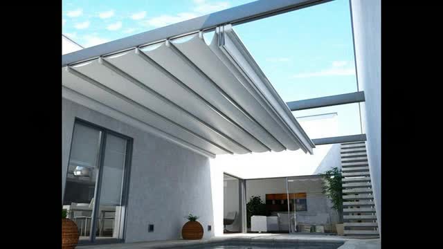 پوشش چادری کنترلی رستوران سنتی- پوشش برزنتی ریموتدار حیاط رستوران- پوشش کشویی سفره خانه- سقف کنترلی روفگاردن- سقف ریموتدار تالار عروسی