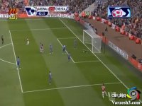 آرسنال 1-2 چلسی (گل ها)