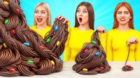 چالش خوراکی سه نفره - آشپزی غذای بزرگ متوسط کوچک مولتی دو #148