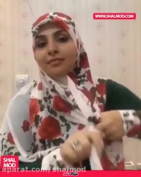 روش بستن روسری