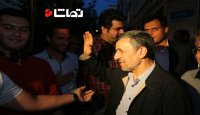 "احمدی نژاد" برای عیادت از "بقایی" به بیمارستان رفت