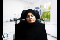 فیلم رضایتمندی سرکار خانم ریگی بیمار کامپوزیت دندان