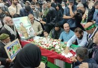 مراسم وداع با شهید اقلیت دینی جانی بت اوشانا