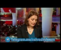 سوتی مجری زن بی بی سی