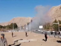 فیلمی از لحظه‌ی اول انفجار تروریستی در گلزار شهدای کرمان