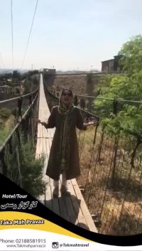 ترسناکترین پل معلق شیشه ای دنیا