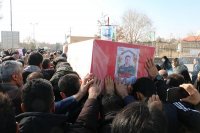 تشییع پیکر شهید امنیت محمد گودرزی شهرکی