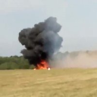 سقوط یک هواپیمای سبک آنتونوف