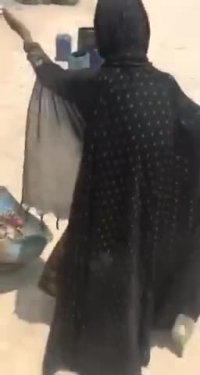 فقر واقعی در دستان این پیرزن