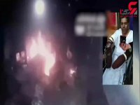 زنده سوختن مرد در کارگاه