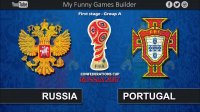 لگوی بازی پرتغال - روسیه