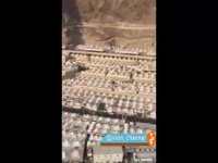 تصاویر هوایی از صحرای منا