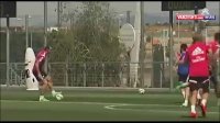 دریبل زیبای واران در روز تمرین رئال (2015/5/20)