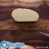 سیب زمینی پنیری تنوری (آسان و خوشمزه)