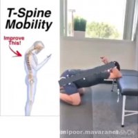 تمرین فیزیوتراپی قوز پشت