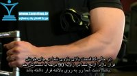 آموزش حرکت چرخش خارجی شانه با سیم کش External Rotation with Cable