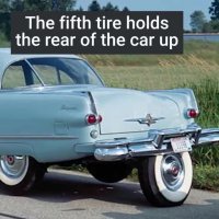 لاستیک کمکی برای پارک کردن در بنزهای کلاسیک