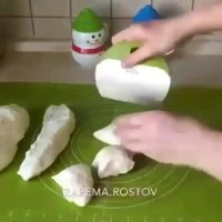 خمیر و پیراشکی گوشت