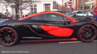 رانندگی با McLaren P1 در خیابان های لندن!!!