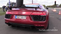 Audi R8 V10 Plus w/  Straight Pipes - REVS & LAUNCH CONTROLS!