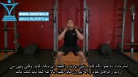 آموزش حرکت اسکوات کتل بل از جلو Front Squats With Two Kettlebells