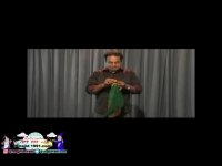 شعبده بازی تبدیل چهار دستمال به روسری بزرگ